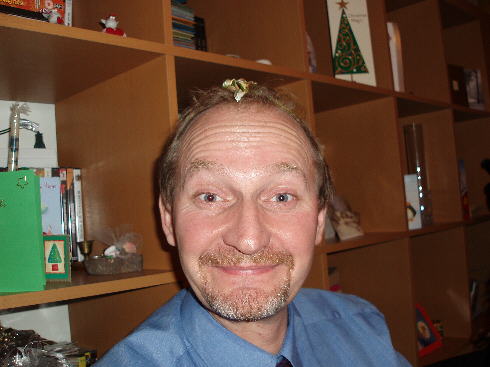 Laurent: 'Should I wear one of these in my hair all the time?'