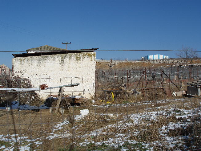 Kilkis Town Council's idea of a dog pound - hard to believe this is in Europe
