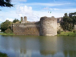 The castle at Corlay