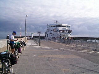 The Quiberon to Belle-Ile ferry