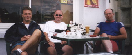 Mick, me and Rawdon - my thanks to Mick for the picture
