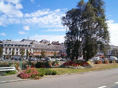 Lannion town centre