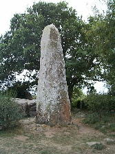 Menhir at Kerzerho