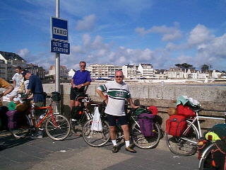 Waiting for the ferry at Quiberon